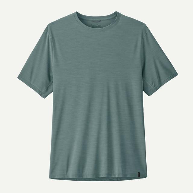 Patagonia Mens Pat M Cap Cool Ultra Shirt Blue Sage/Light Blue Sage X-Dye
