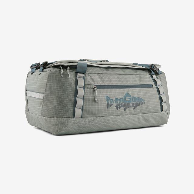 Patagonia Pat Black Hole Duffel 55l Wild Waterline: Sleet Green