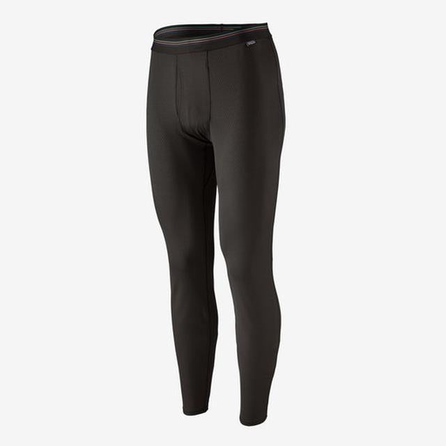 Patagonia Mens Capilene Midweight Bottoms Black