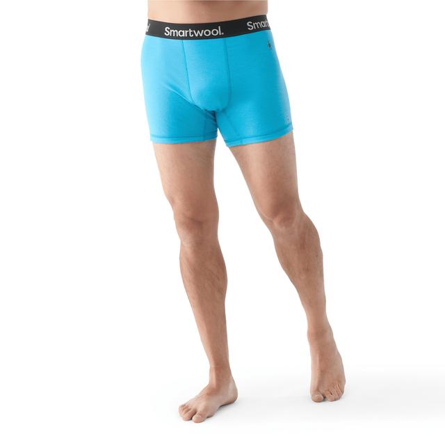 Smartwool Active Boxer Brief Boxed Pool Blue