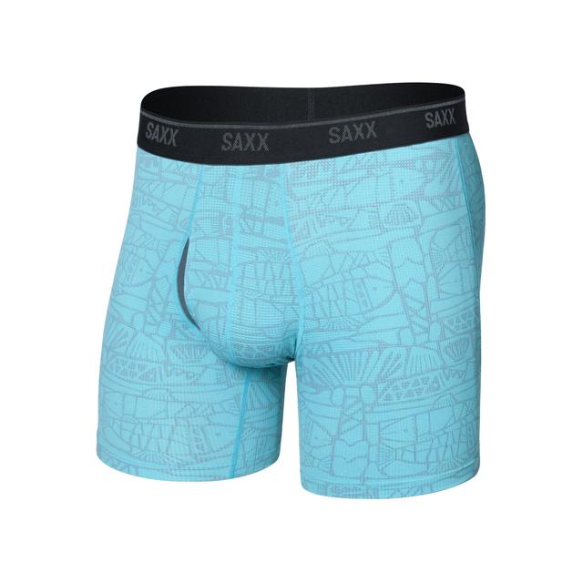 Saxx Mens Quest Boxer Brief Turbulence