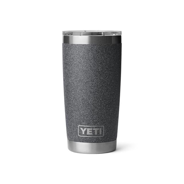 Yeti Rambler 20oz Tumbler Magslider Lid black stone