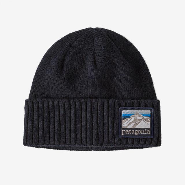 Patagonia Pat M Brodeo Beanie LLR: Classic Navy