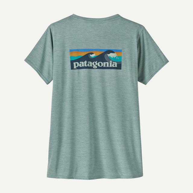 Patagonia Cap Cool Daily Graphic Shirt - Waters Thermal Blue