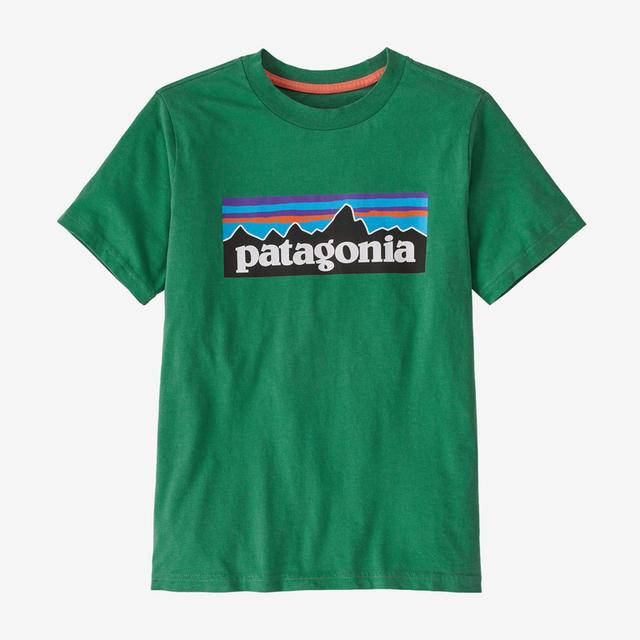 Patagonia Pat K P-6 Logo Tee Gather Green