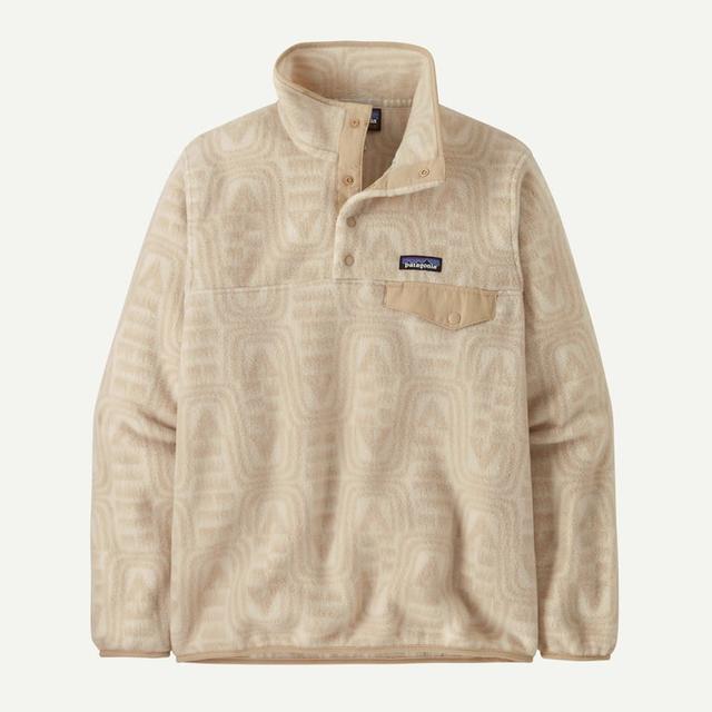 Patagonia Womens Lightweight Synch Snap-T Pullover flow: dyno white