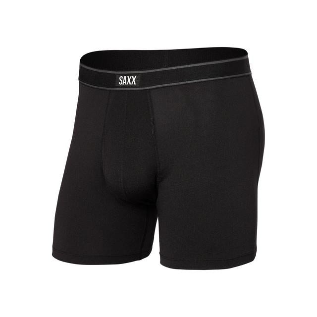 Saxx Daytripper Comfort Stretch Boxer Briefs Black