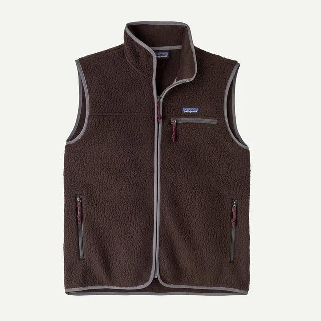 Patagonia Mens Retro Pile Vest den brown