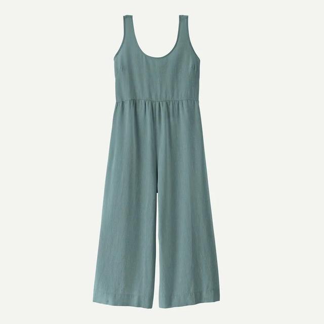 Patagonia Womens Garden Island Jumpsuit Whole Weave: Blue Sage
