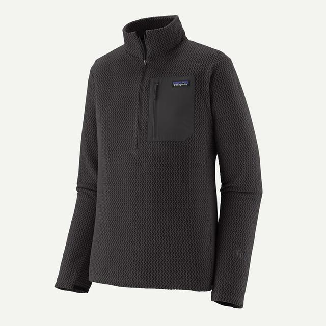 Patagonia Mens Pat M R1 Air Zip Neck Black