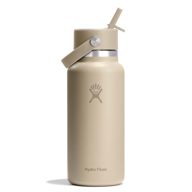Hydro Flask 32 Oz Wide Mouth With Flex Straw Cap Oat