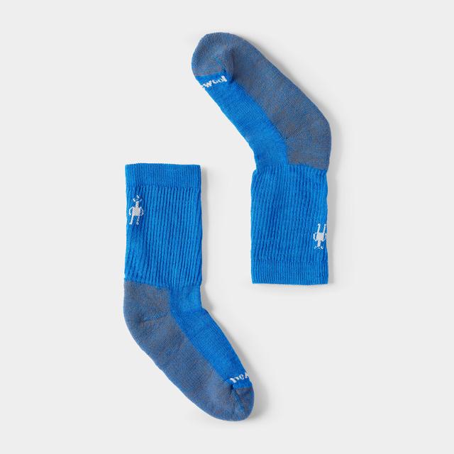 Smartwool Kids Hike Light Cushion Crew Laguna Blue