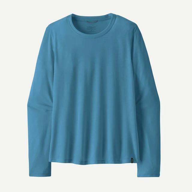 Patagonia Pat W Ls Cap Cool Trail Shirt shore blue
