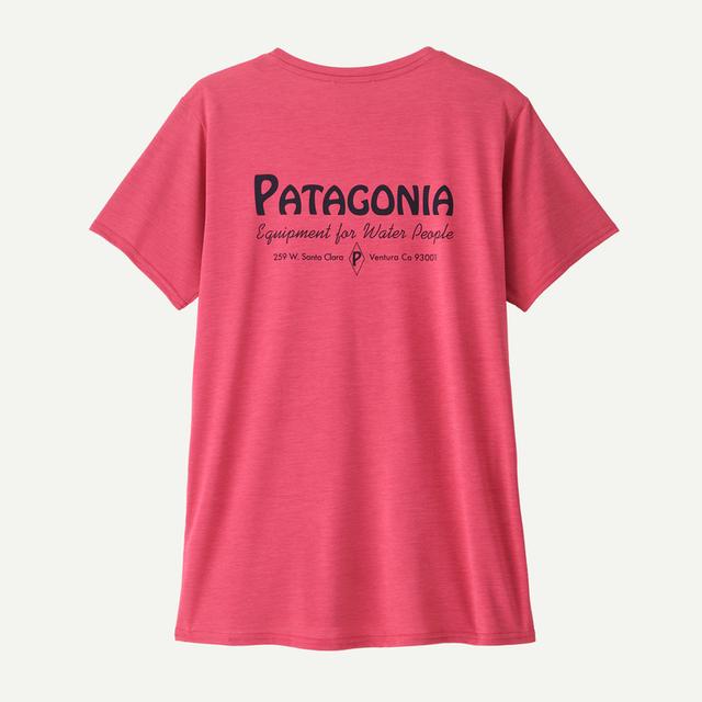 Patagonia Cap Cool Daily Graphic Shirt - Waters Luminous Pink