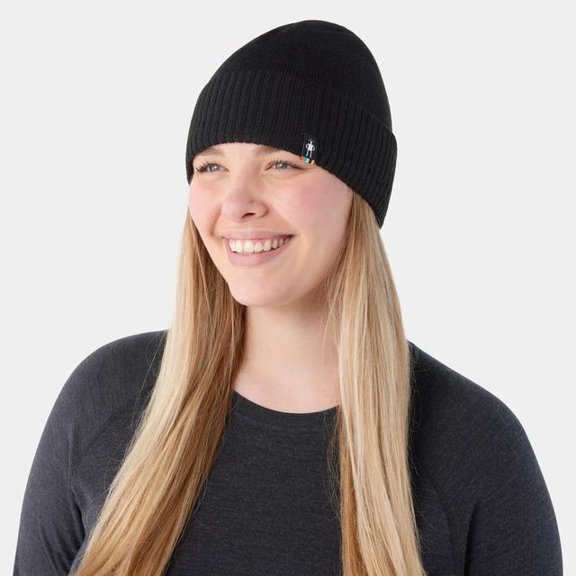 Smartwool Unisex Fleece Lined Beanie Hat Black