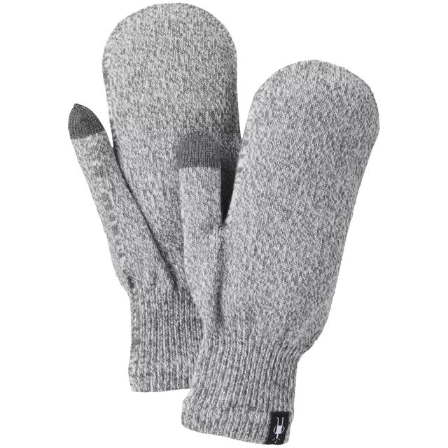 Smartwool Knit Mitt Light Gray Heather