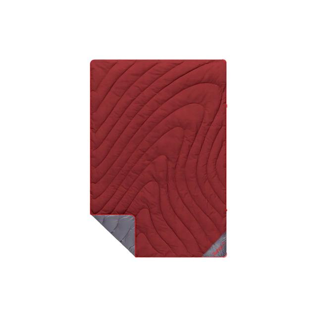 Rumpl Campfire Puffy Blanket Cherry/Charcoal
