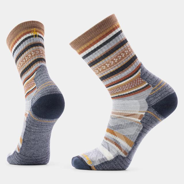 Smartwool Hike Panorama Crew Socks Light Gray