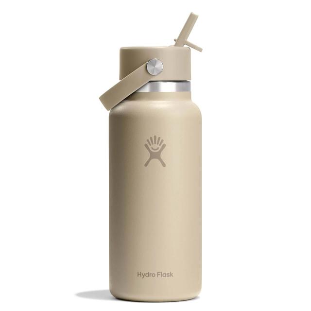Hydro Flask 32 Oz Wide Mouth With Flex Straw Cap Oat