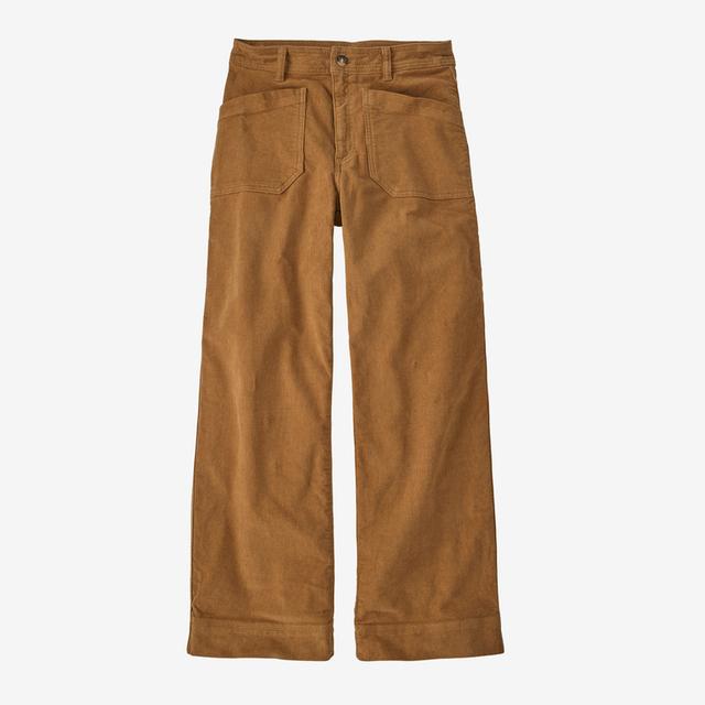 Patagonia Pat W Wide Leg Cord Pants Nest Brown