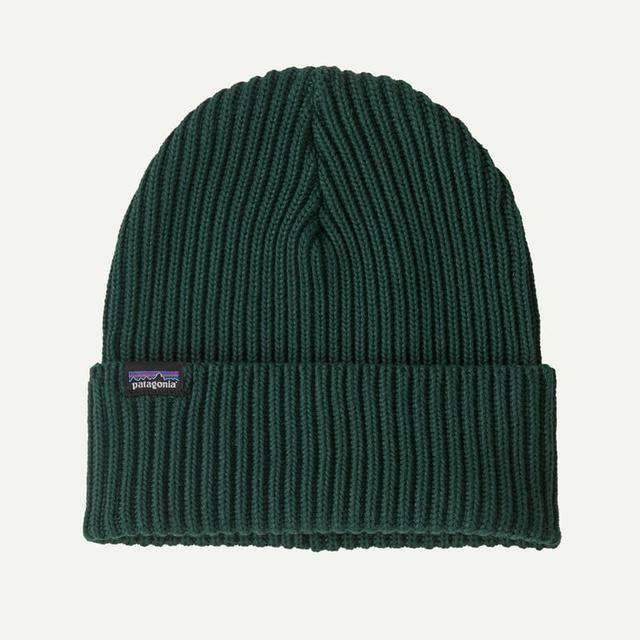 Patagonia Pat U Fishermans Rolled Beanie Cascade Green