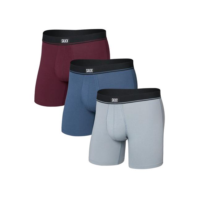 Saxx Essential (3 Pack) Boxer Briefs Multi
