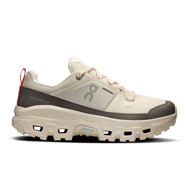 On Running Womens Cloudrock Waterproof Low ivory/ivory