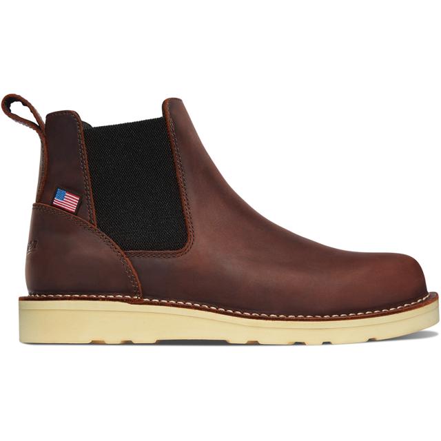 Danner Bull Run Chelsea 6" Brown Wedge Dark Brown