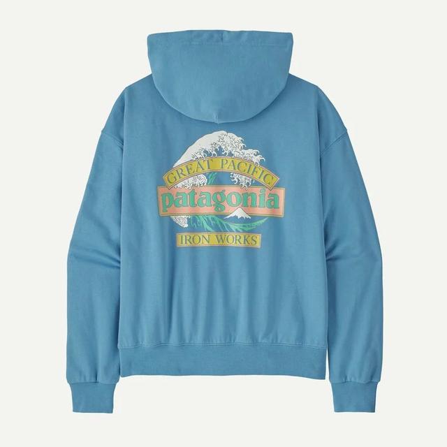 Patagonia Pat W Great Waves Daily Hoody Shore Blue