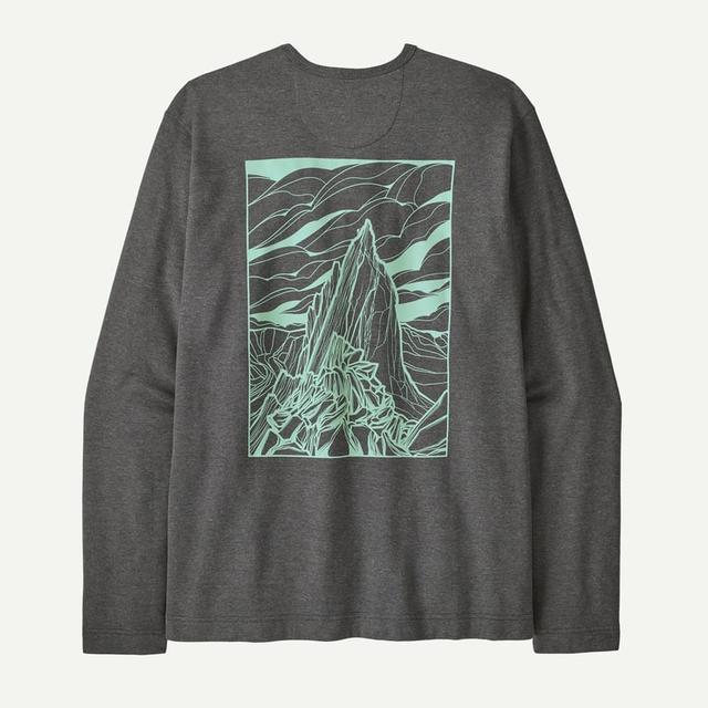 Patagonia Mens Lightweight Cloud Crag Wildrise Crew Ink Black