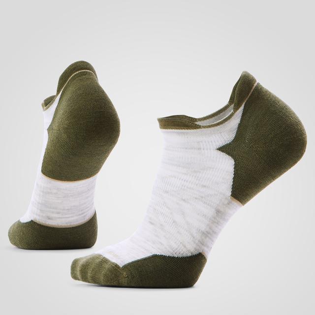Smartwool Mens Run Targeted Cushion Low Ankle Socks Ash/Winter Moss