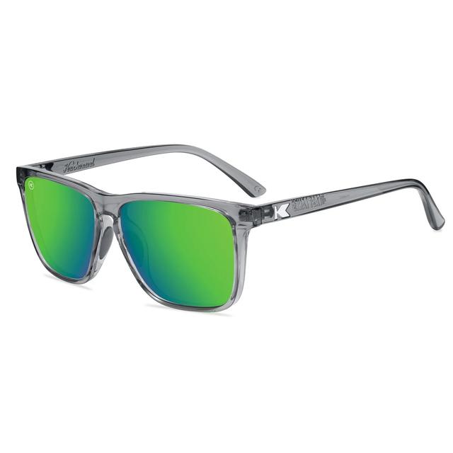 Knockaround Wm Phoenix Open Fast Lanes Sport Sunglasses Clear Grey / Green Moonshine Fast Lanes Sport