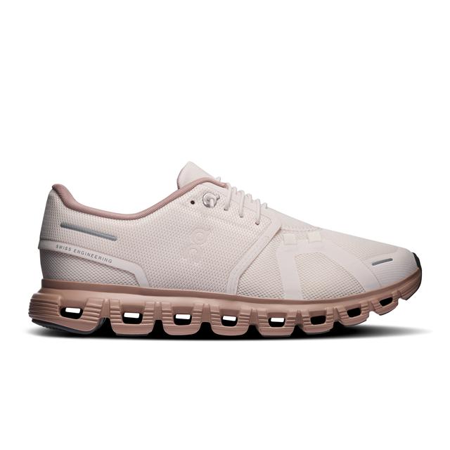 On Running Womens Cloud 6 oyster/biscuit