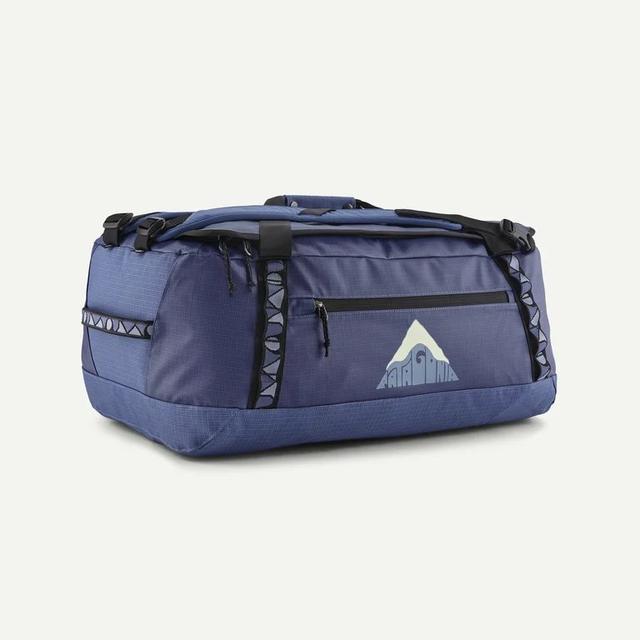 patagonia arbor duffel forestland 60L Worn Wear A zippered exterior pocket holds all the stuff you need to access quickly Patagonia Black Hole Duffel 55L
