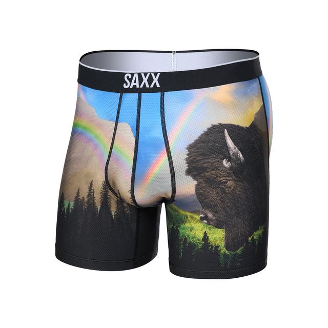 Saxx Mens Volt Boxer Brief Olympic Scale - Multi