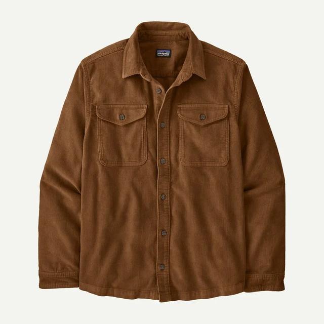 Patagonia Mens Corduroy Shirt deer brown