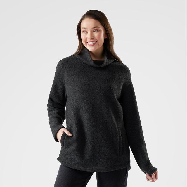 Smartwool Womens 2nd Cut Fleece Pullover Charcoal