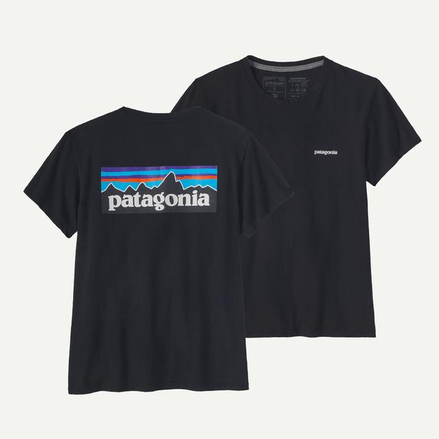 Patagonia Pat W P-6 Logo Responsibili-tee Black