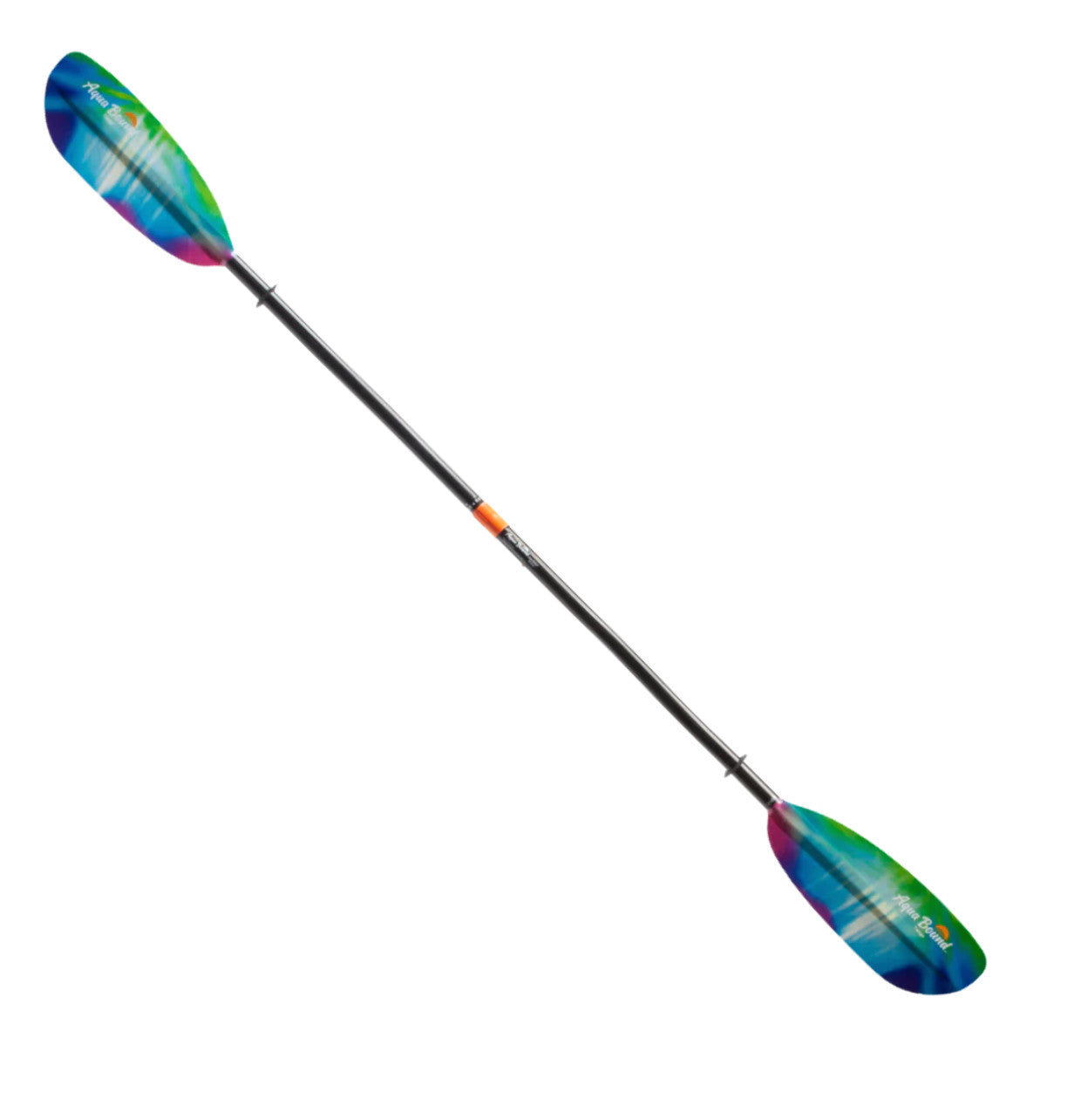 Aquabound Ab Tango Fiberglass 2-pc Bent Shaft Paddle Northern Lights