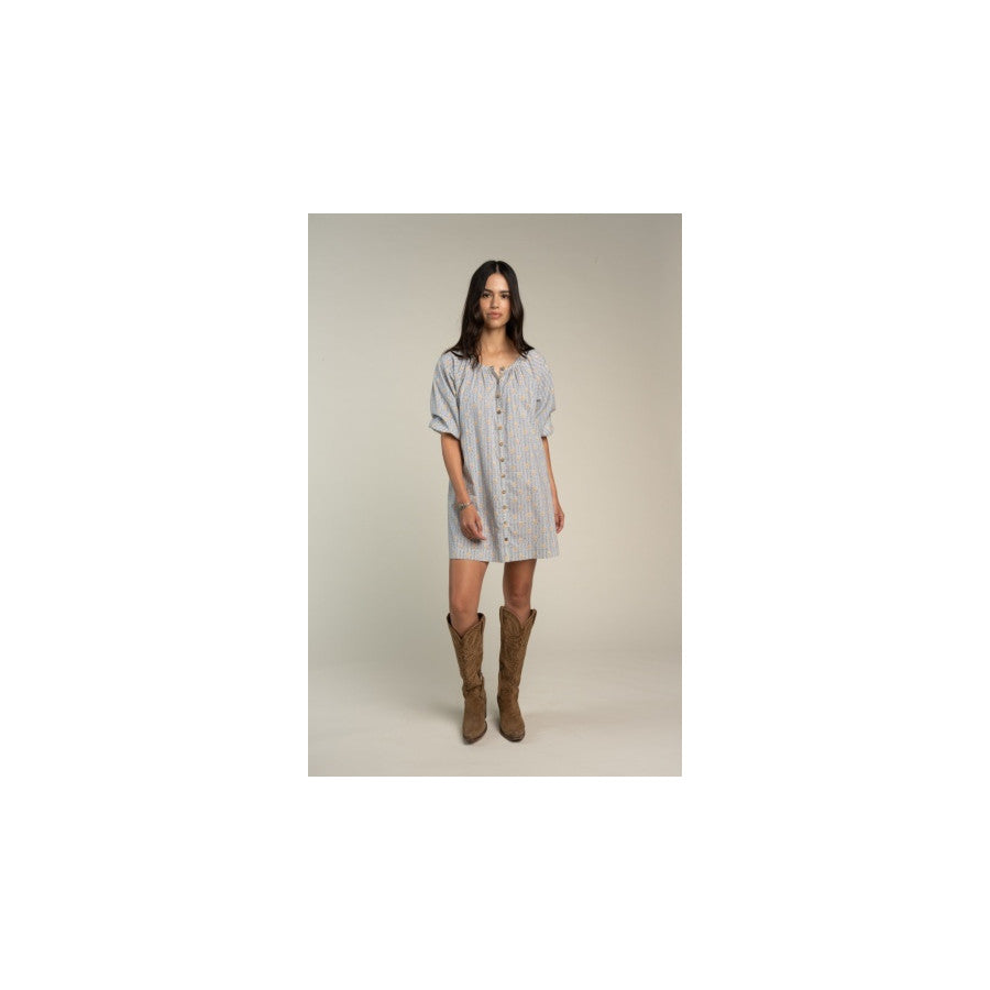 Sendero Provisions Co. Sendero W Juliette Dress Bloom Stripe/Blue