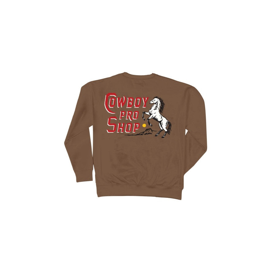 Sendero Provisions Co. Sendero M Cowboy Pro Shop Sweatshirt Light Brown
