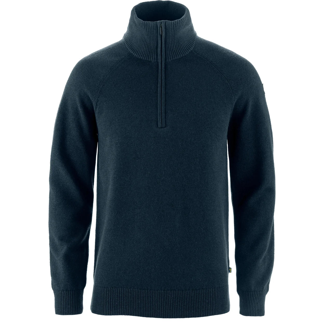 Fjallraven Mens Ovik Lite Fleece Half Zip Dark Navy