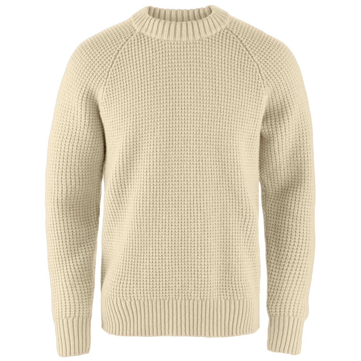 Fjallraven Mens Ovik Waffle Knit ight Beige / L