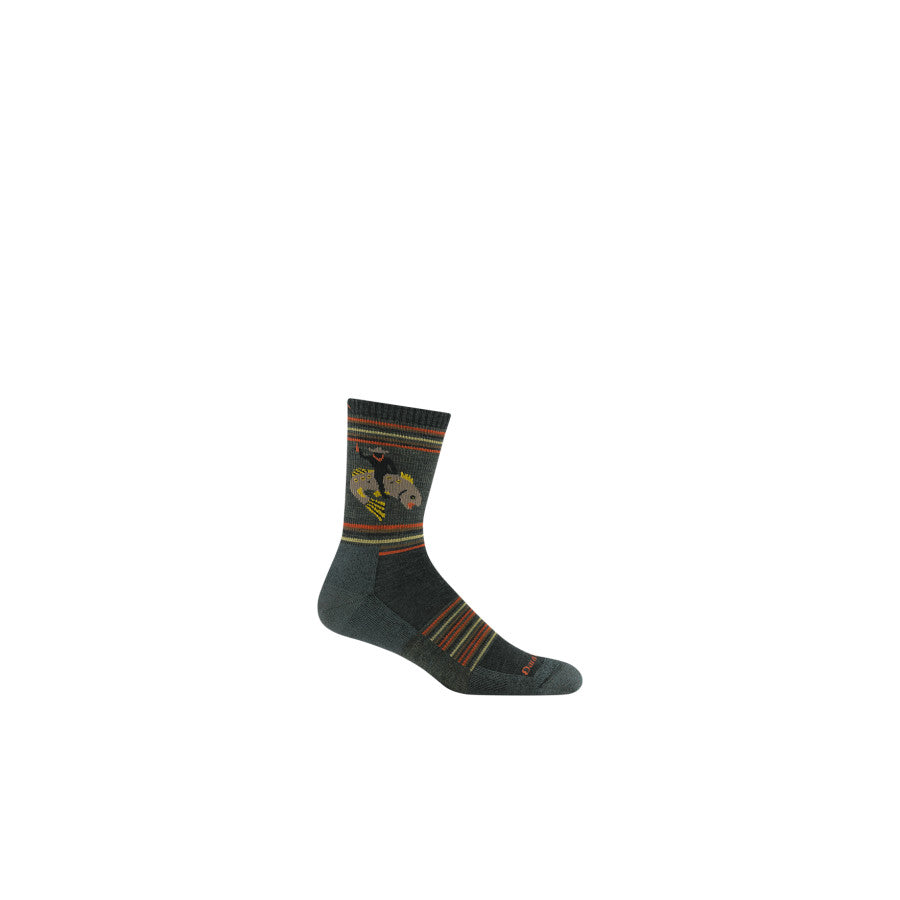 Darn Tough Vermont Dt M 5003 Willoughby Microcrew Lw Cushion Rodeo Green