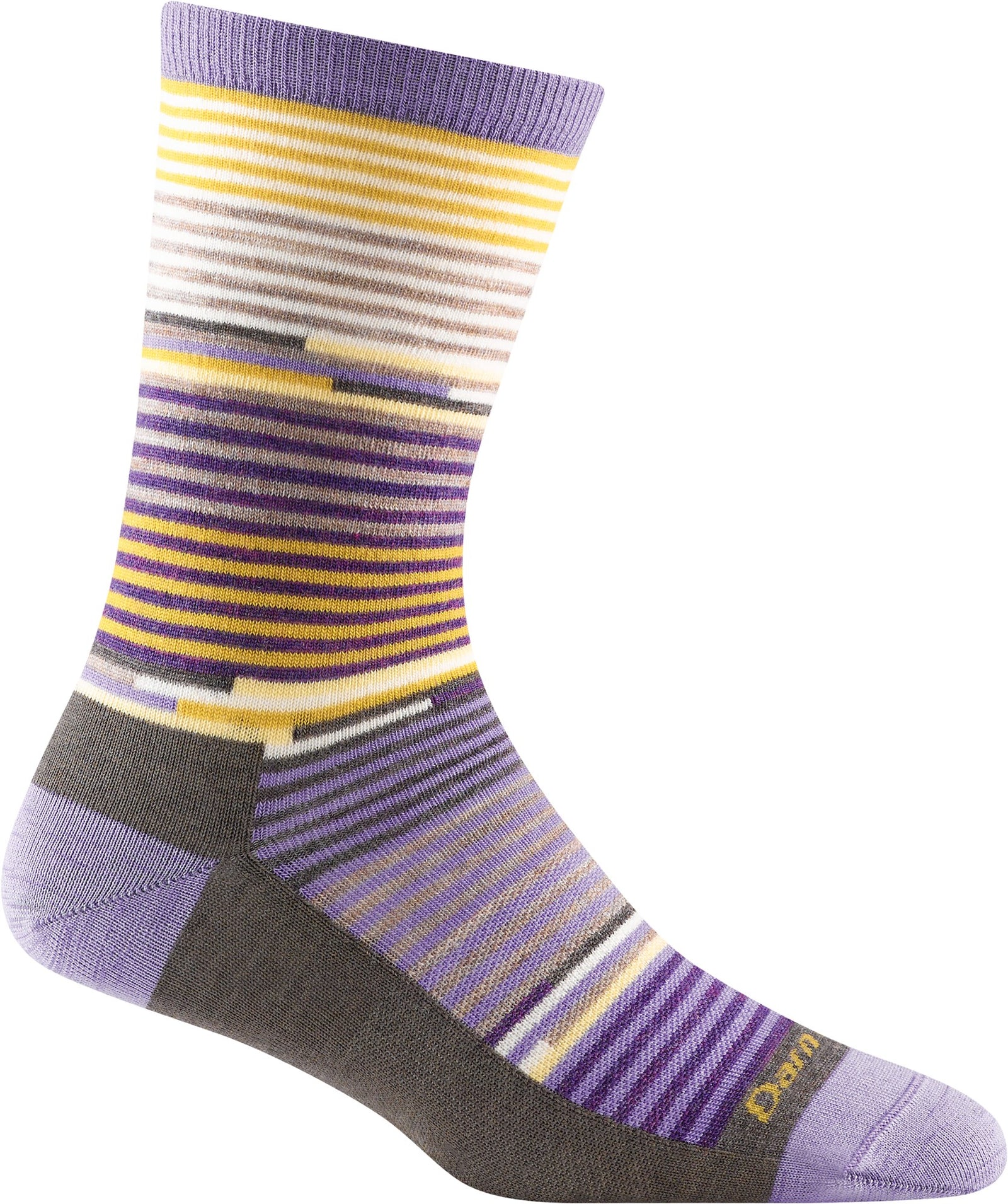 Darn Tough Womens Pixie Crew Light Cushion Lavender