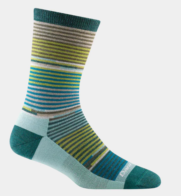 Darn Tough Womens Pixie Crew Light Cushion Teal