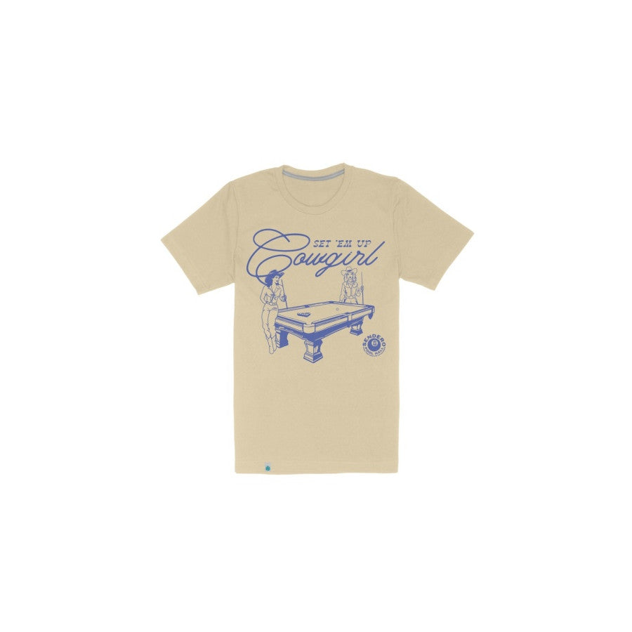 Sendero Provisions Co. Sendero M Set 'Em Up T-shirt Cream
