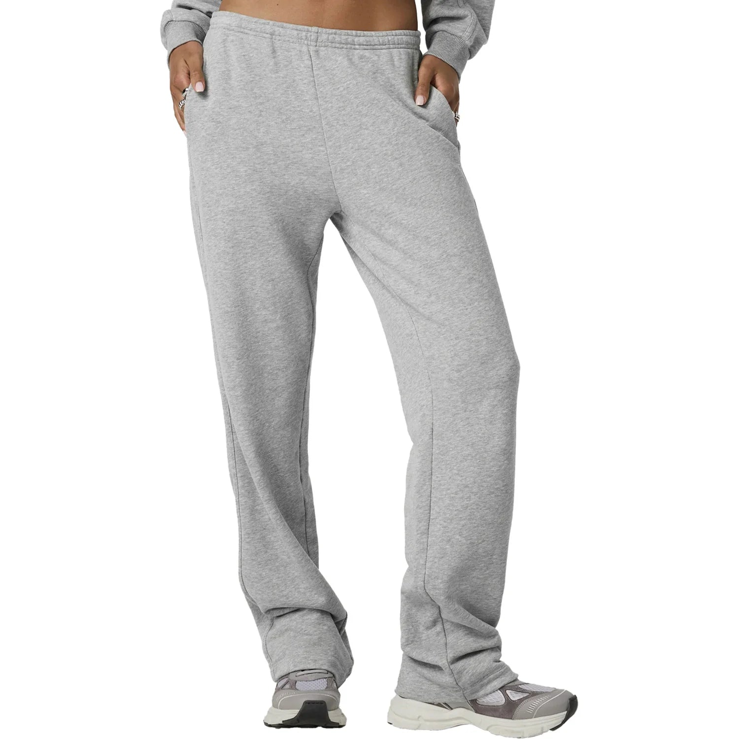 Vuori Womens Sedona Straight Leg Sweatpant ight Heather Grey / L