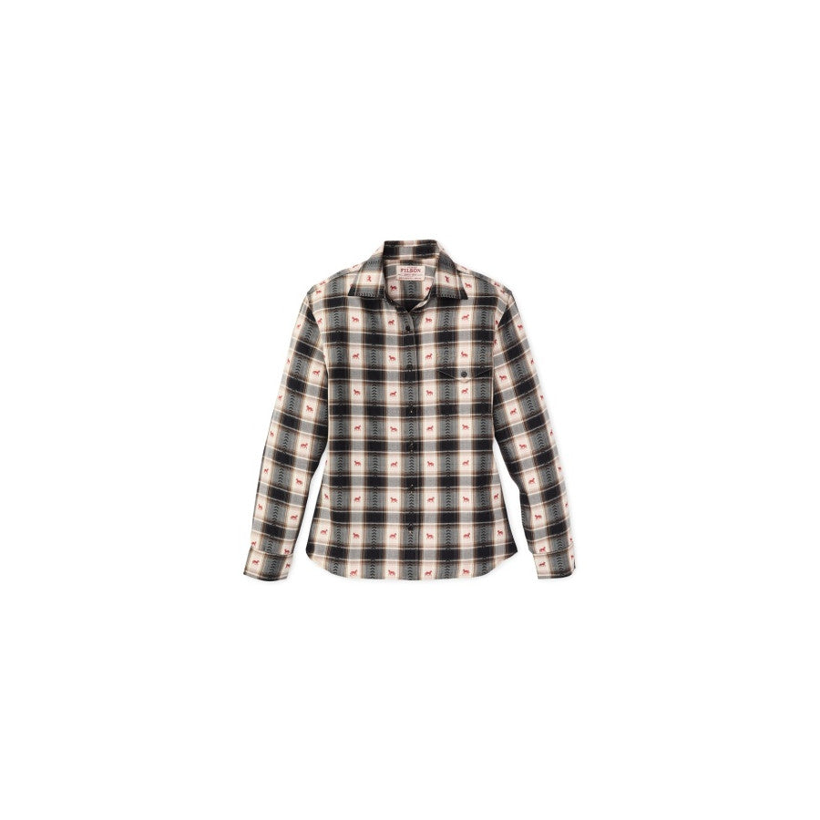 Filson Filson W Ranch Shirt Cream Print