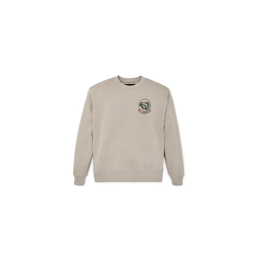 Filson Filson M Bear Graphic Crewneck Sweatshirt Vintage Khaki